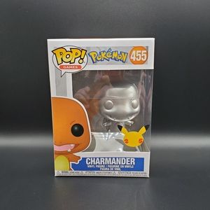 Funko Pop Pokemon Silver Charmander 455